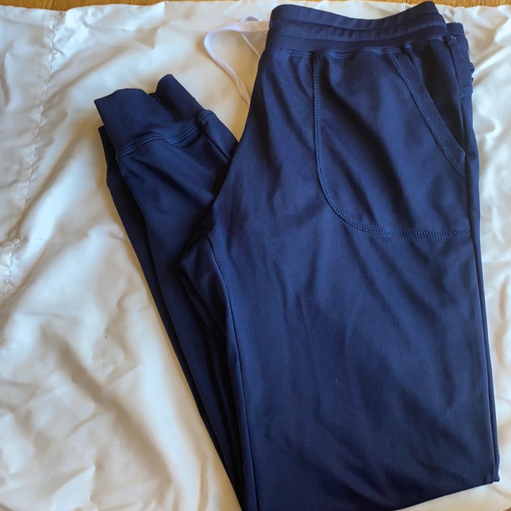 Zyia Navy Cozy jogger